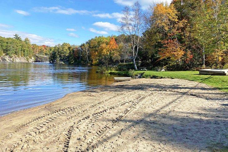 Plage de Muskoka Falls