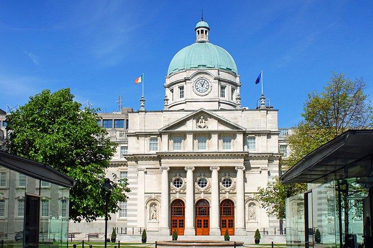 El edificio gubernamental de Dáil