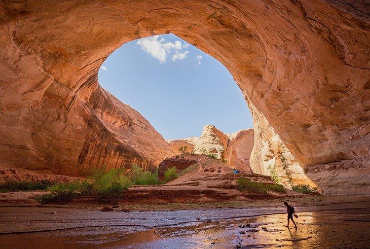 Jacob Hamblin Arch en Coyote Gulch