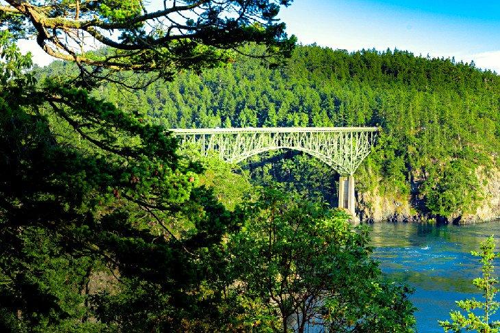 Deception Pass Brücke