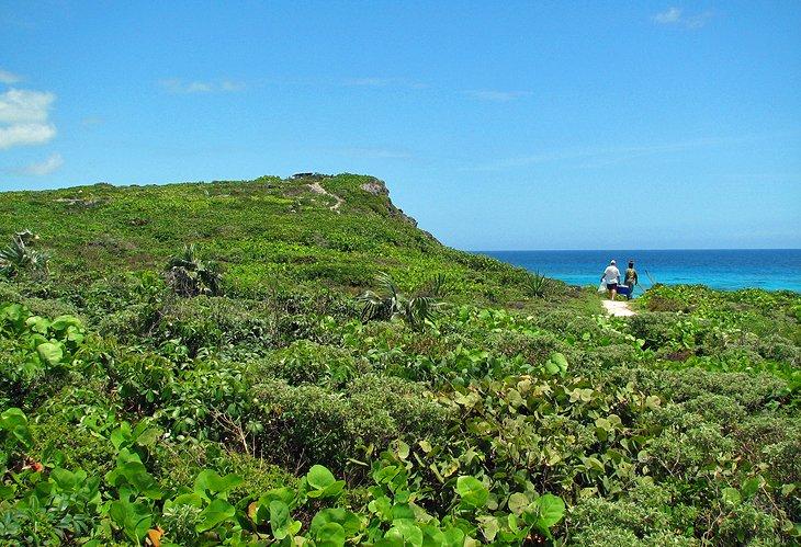 Caminata por el Crossing Place Trail, Middle Caicos