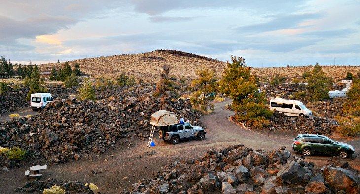 Campamento Lava Flow