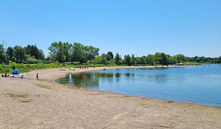 Área de playa del Parque Lakefront Promenade