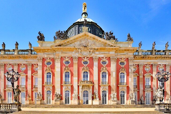 Nouveau Palais (Neues Palais) à Potsdam, Allemagne