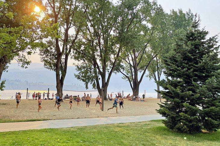 Temps de plage à Kelowna