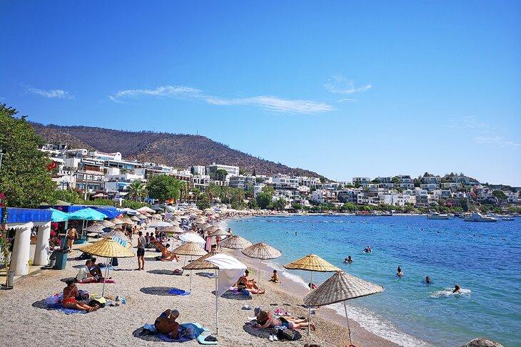 Playa del pueblo de Bodrum