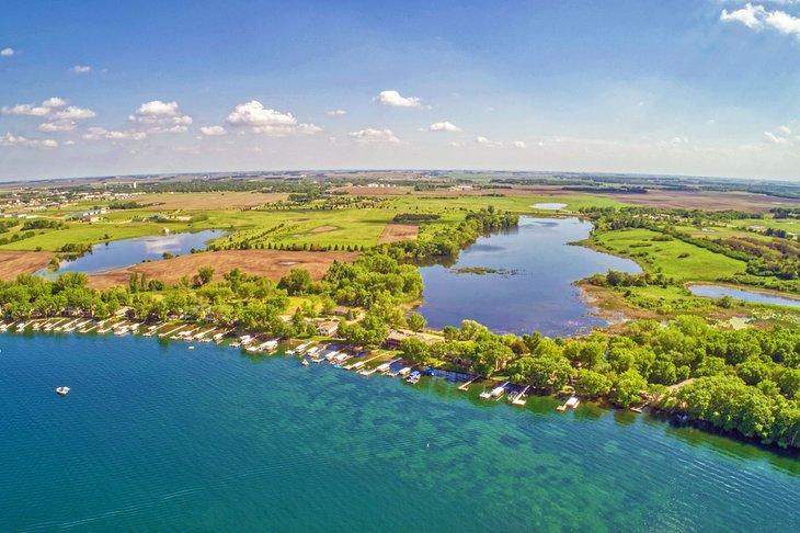 Le lac Okoboji