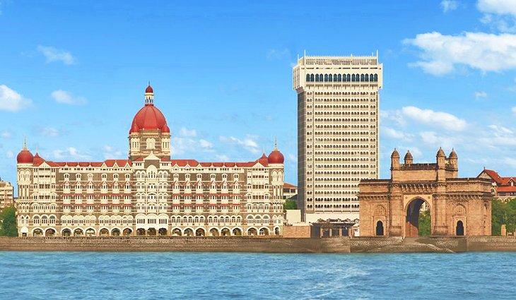 Source de photo : Le Palais Taj Mahal, Mumbai
