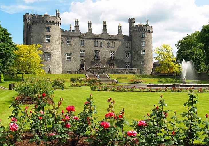 Castillo de Kilkenny, Jardín de Rosas y Parque