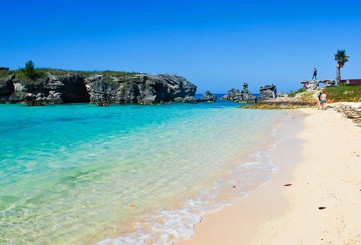 Hermosa playa de Tobacco Bay