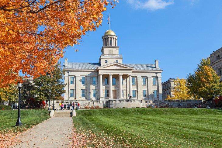 Capitolio Antiguo en el Campus de la Universidad de Iowa