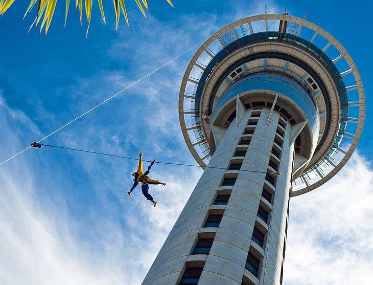 Sky Tower d'Auckland
