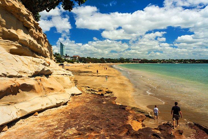 Plage de Takapuna