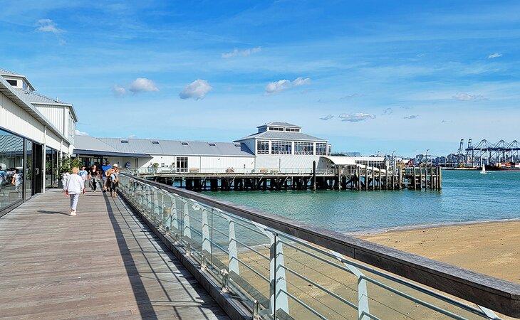 Le quai à Devonport