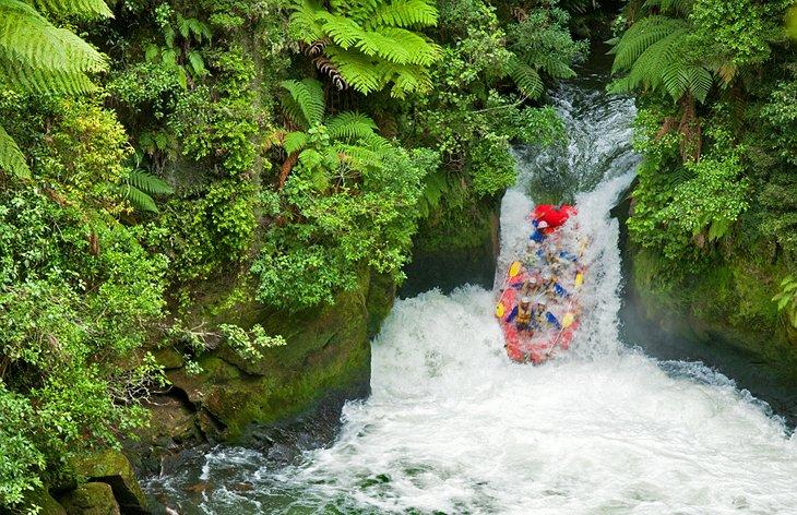 Rafting sur la rivière Kaituna