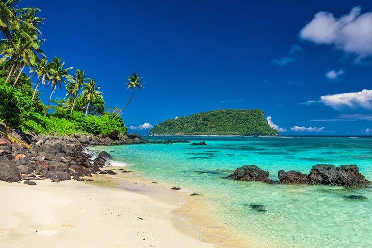 Lalomanu Beach auf Samoa