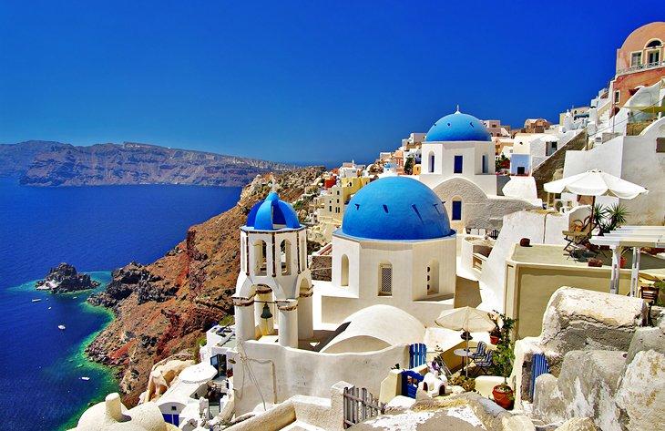 Pueblo de Oia, Santorini, Grecia