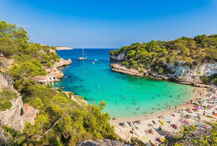 Playa Cala Llombards en Mallorca