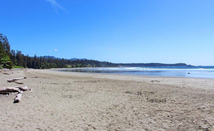 Florencia Bay en el sendero Nuu-chah-nulth