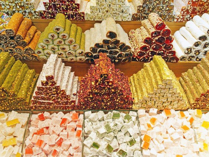 Delicias turcas en el Gran Bazar