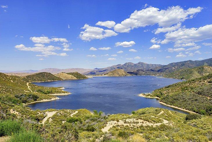 Lanzamiento de barcos en Silverwood Lake