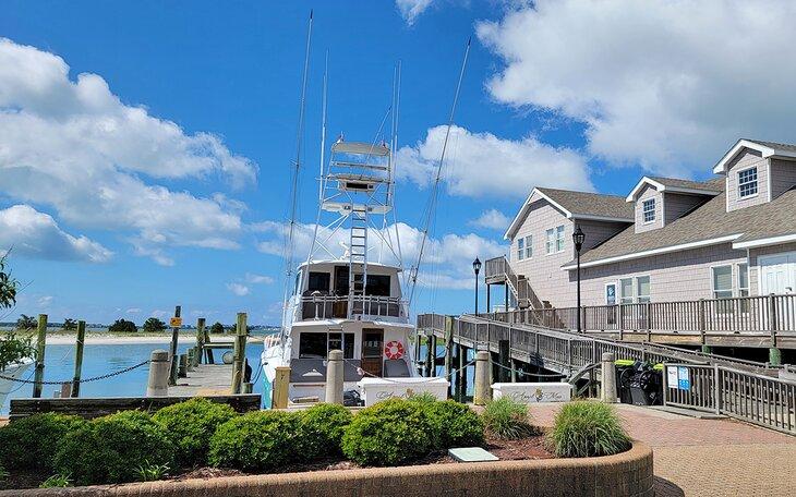 La costa en Morehead City