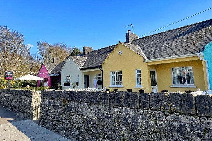 Maisons colorées à Adare