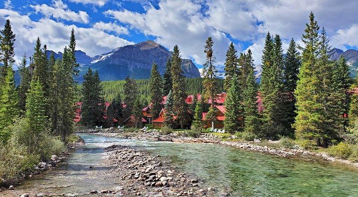 Post Hotel and Spa en el río Bow en Lago Louise