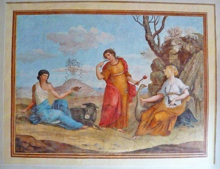 Pintura en la Pinacoteca Comunale