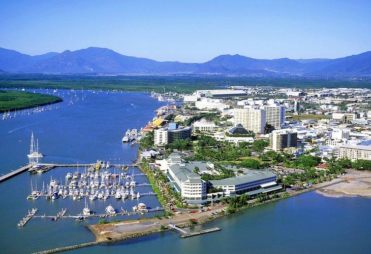 Vista aérea de Cairns