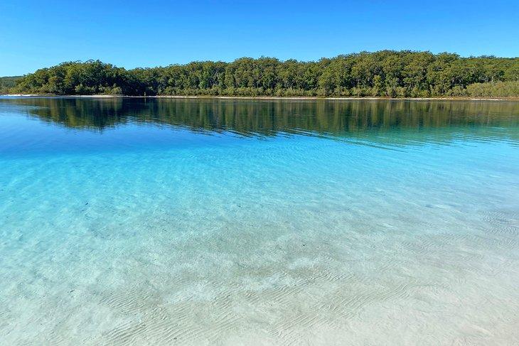 Lago McKenzie de color aguamarina