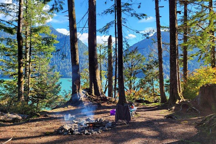 Camping en Baker Lake