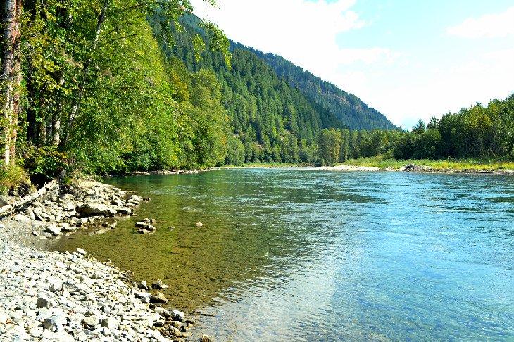 El río Skagit Salvaje y Escénico