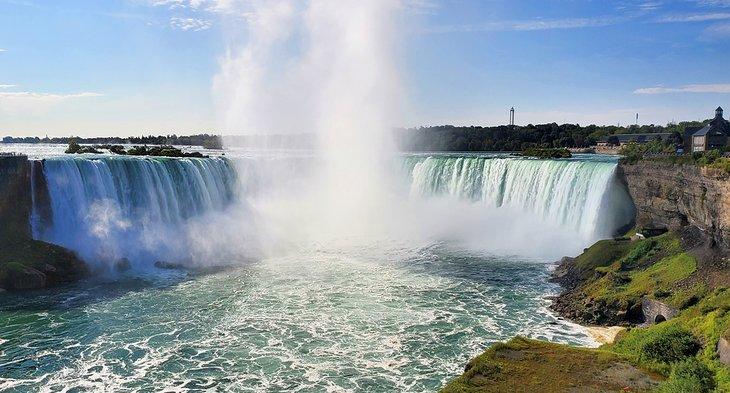 Vista completa de Horseshoe Falls, Niagara Falls