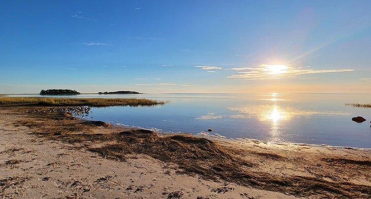 Atardecer en Hagens Cove