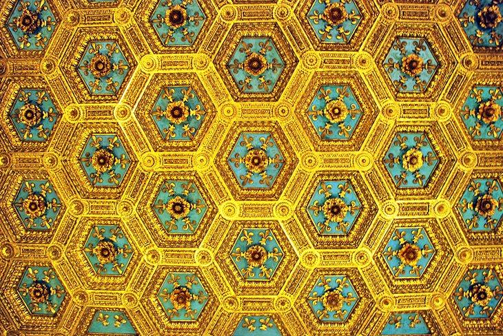 Techo de la Sala dei Gigli