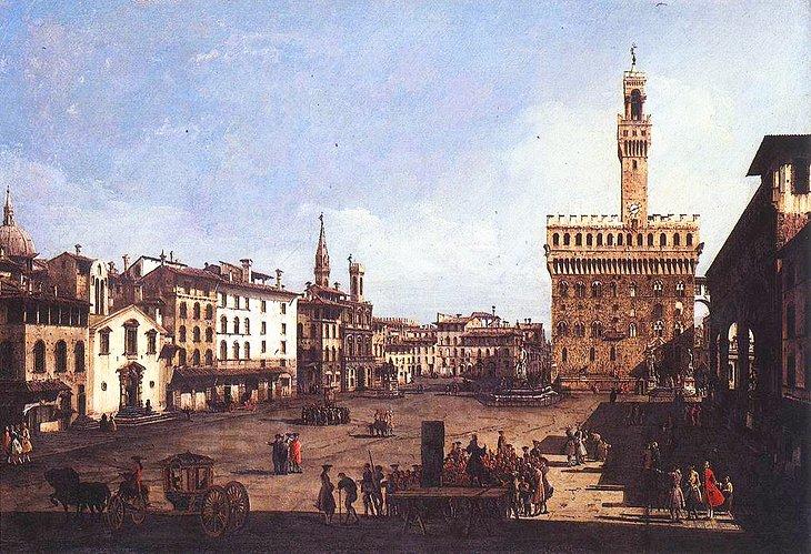 Pintura del Palazzo Vecchio
