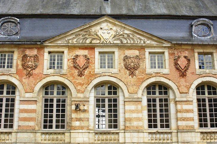 Fachada del Castillo de Saint-Fargeau