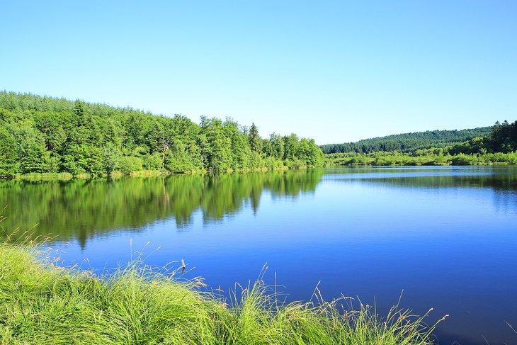 Lago de Saint-Agnan, Parque Natural Regional del Morvan