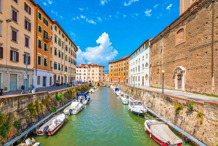 Canal en Livorno