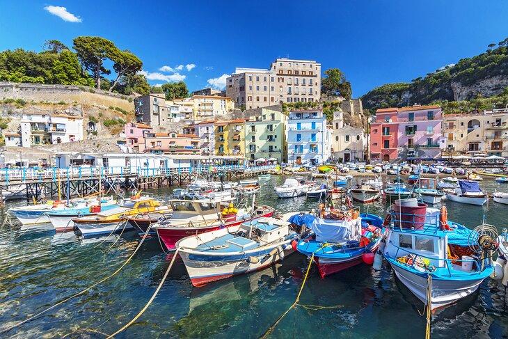 Marina Grande en Sorrento