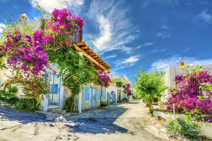 Vista de calle en Bodrum