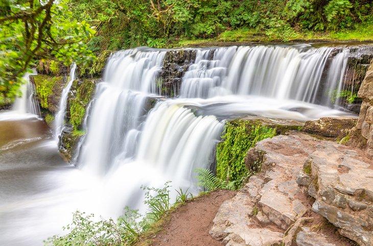 Sendero de las Cuatro Cascadas, Brecon Beacons