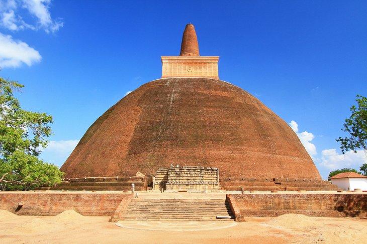Dagoba Abhayagiri en Anuradhapura