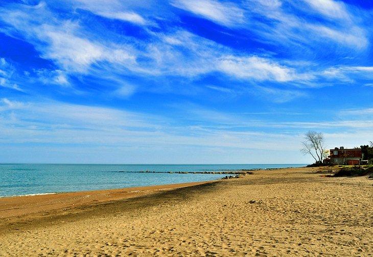Una playa de arena dorada en Ordu