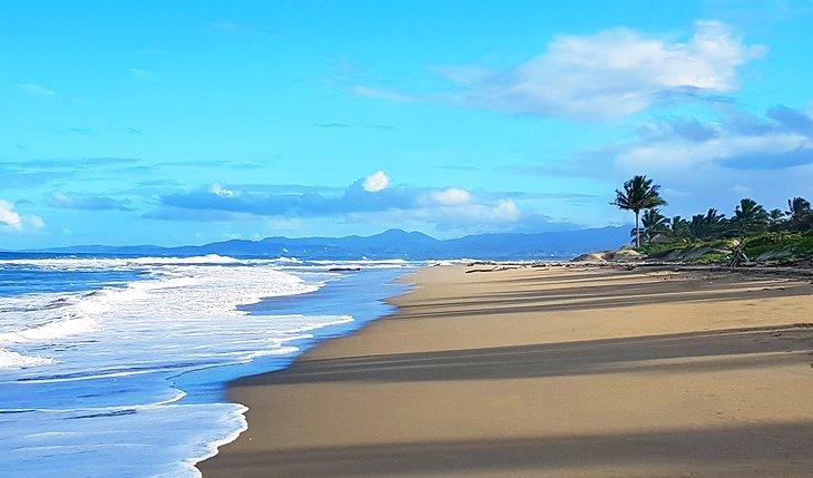 Plage à l'est de Cabarete