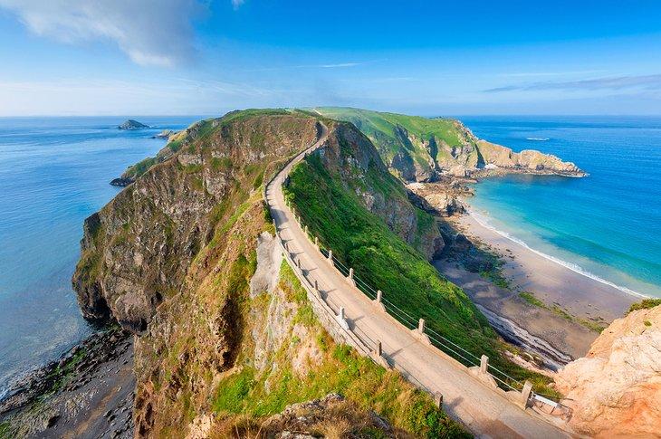 Istmo La Coupée en Sark, Islas del Canal