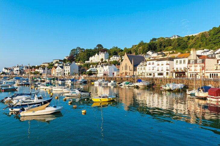 Pueblo de St. Aubin, Jersey, Islas del Canal