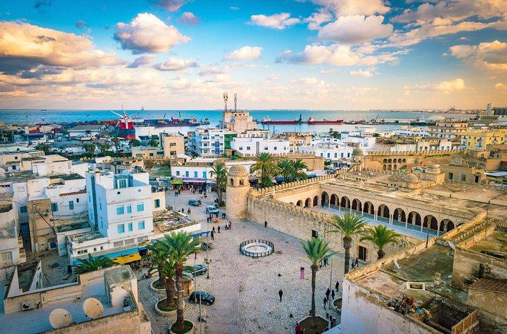 Atardecer en Sousse, Túnez
