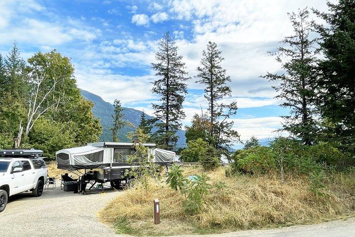 Campamento en el Parque Provincial Herald